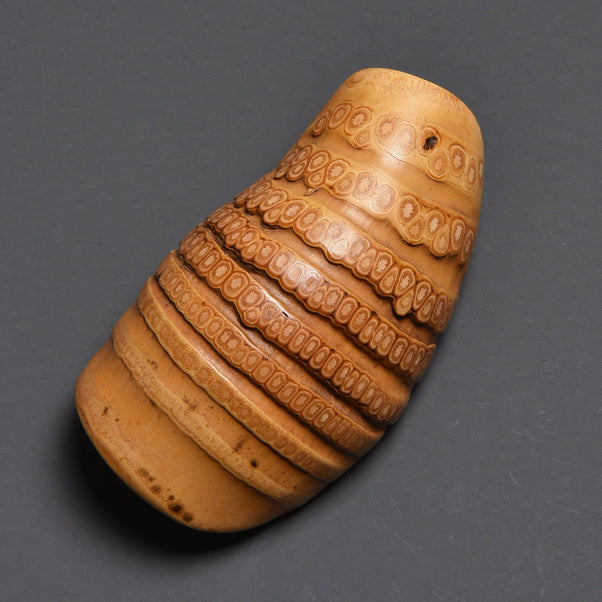 Aged Bamboo Root Tea Scoops – Hand-Carved – Natural Grain Patterns Unique in Each Piece