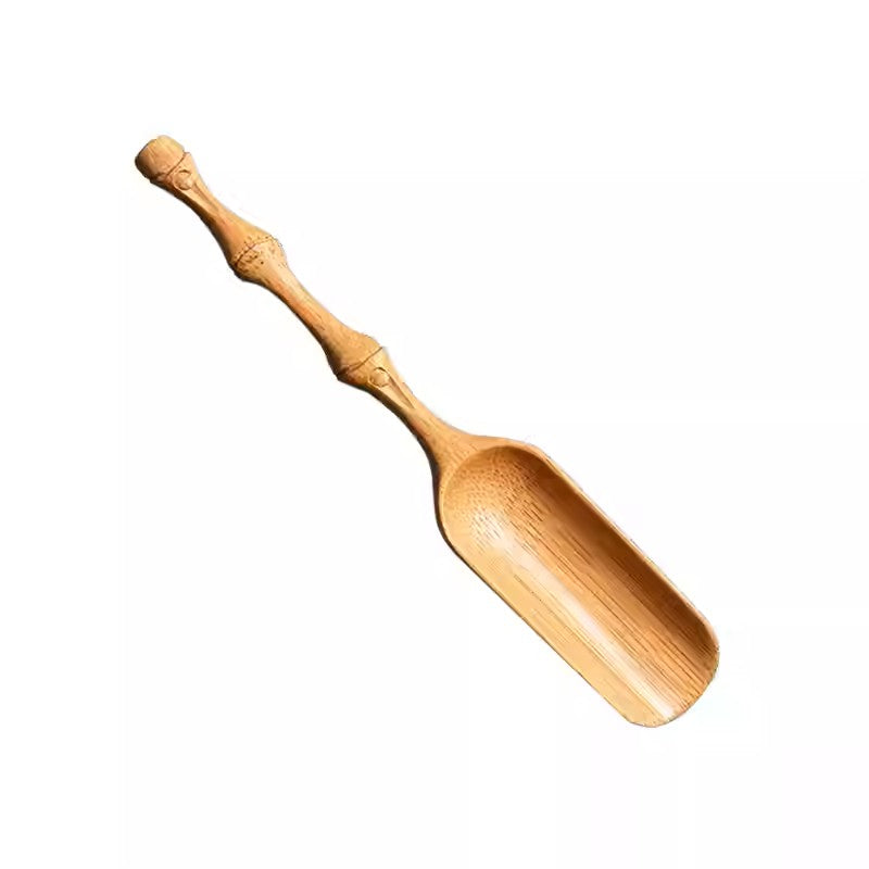 Handcrafted Bamboo Tea Scoop - Natural Elegant Tea Ceremony Accessory